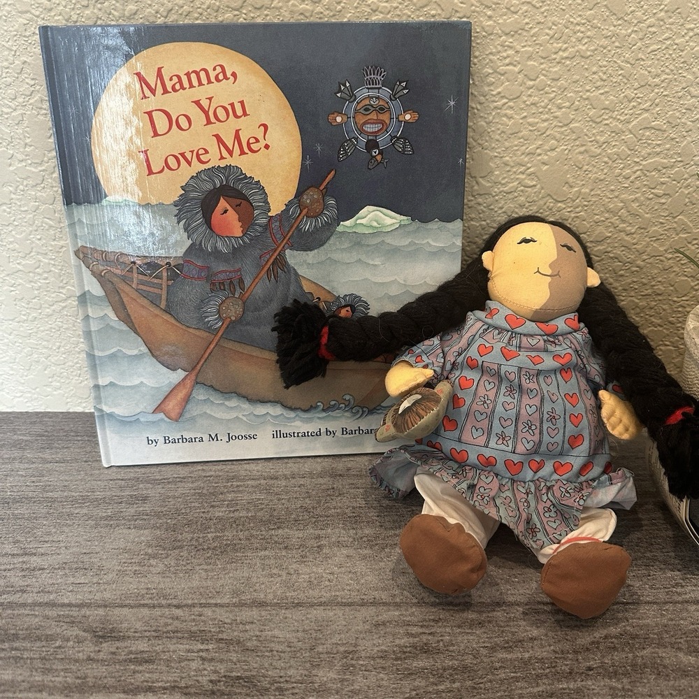Mama, Do You Love Me? Hardback Book & Soft DOLL With Toy Barbara M. Josse